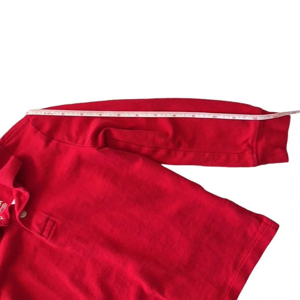 OshKosh long sleeve Red boys polo shirt 4T - Picture 3 of 6